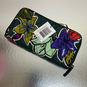 Vera Bradley Falling Flowers RFID Georgia Wallet